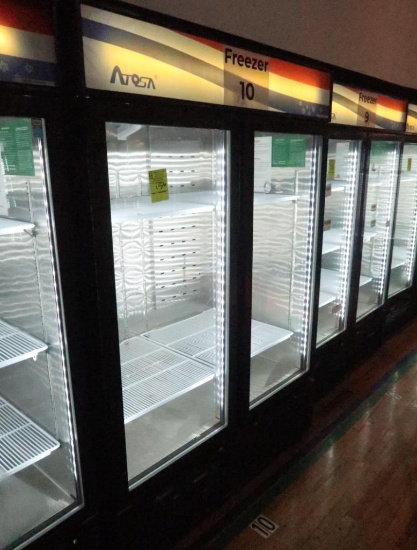 Atosa 2-glass door freezer