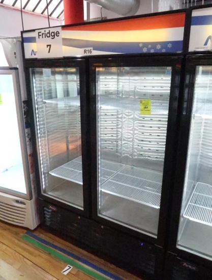 Atosa 2-glass door refrigerator