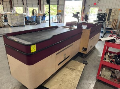 Killion checkout lane, missing POS and scales