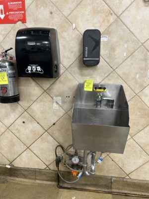Hand Sink W/ Speakman Eyewash