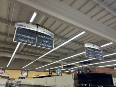 All Aisle Markers In Store