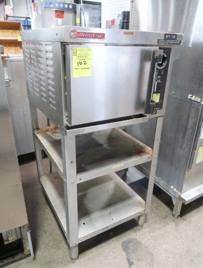 Market Forge steamer on stand