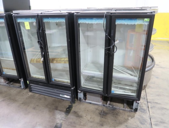 True 2-glass door merchandisers