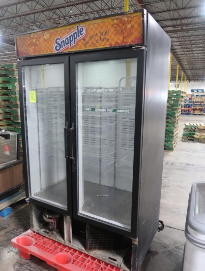 Habco 2-glass door refrigerated merchandiser