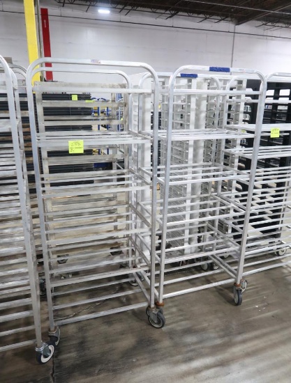 aluminum tub/tray racks