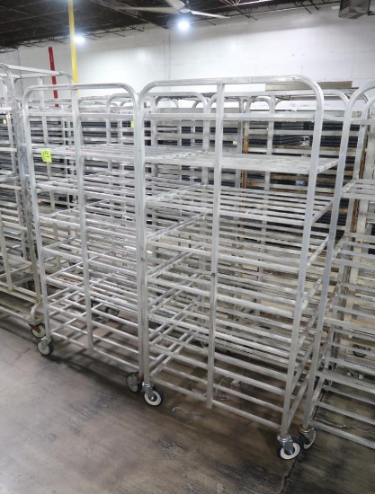 aluminum tub/tray racks