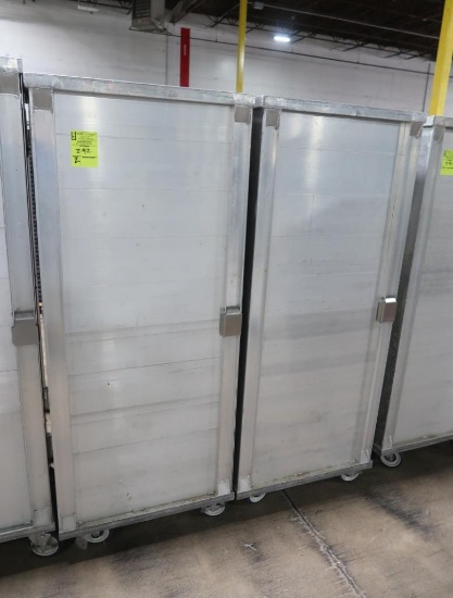 aluminum transport cabinet