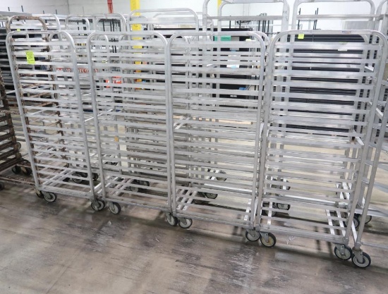 aluminum sheet pan rack
