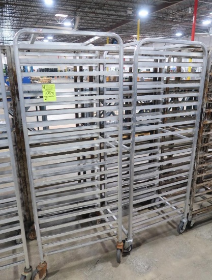 aluminum sheet pan racks
