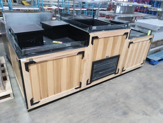 Southern Case Arts refrigerated produce merchandiser