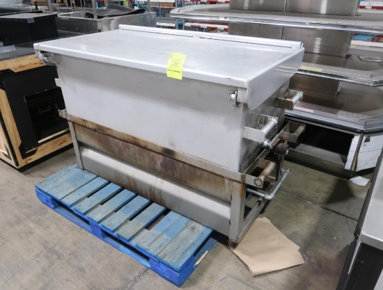 aluminum crawfish boiler, doublewide, in very good shape