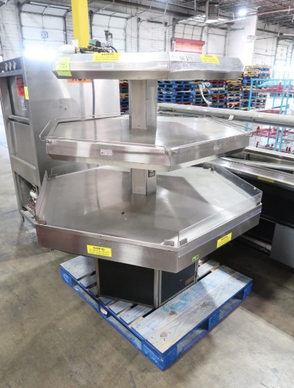 Atlentic Food Bars 2-tier hexagonal chicken warmer