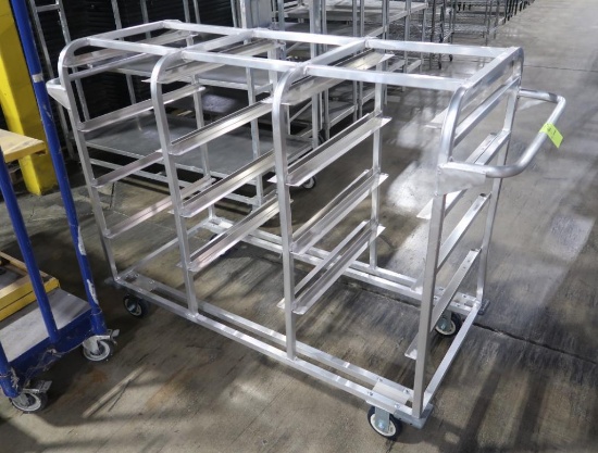 aluminum sheet pan cart