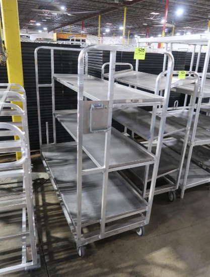aluminum stocking cart