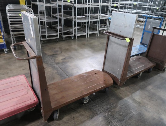 low flat carts
