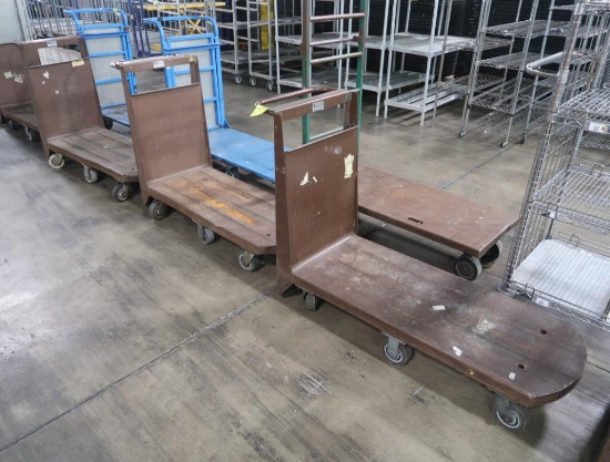 low flat carts