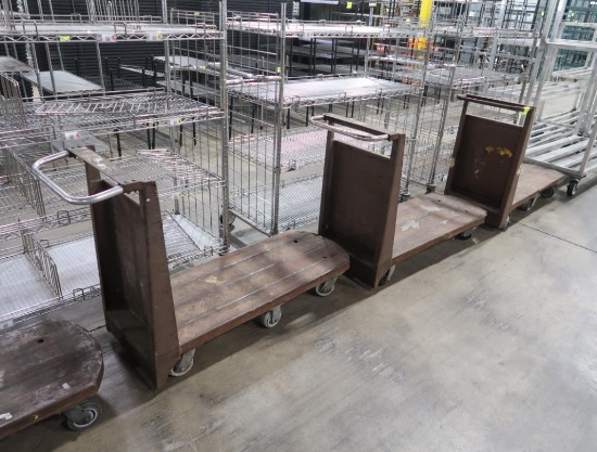 low flat carts