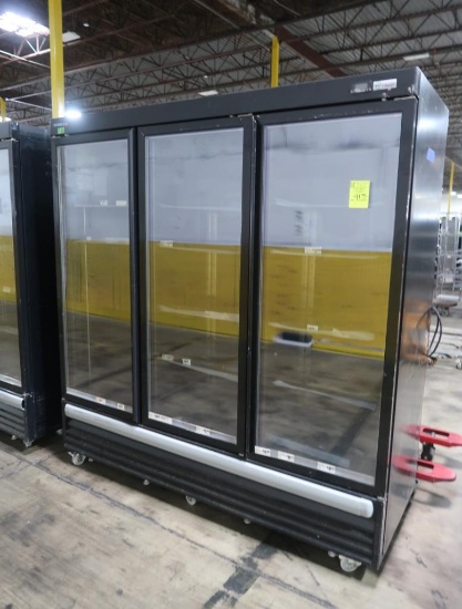 Kysor Warren Epta 3) door refer/freezer case, self-contained
