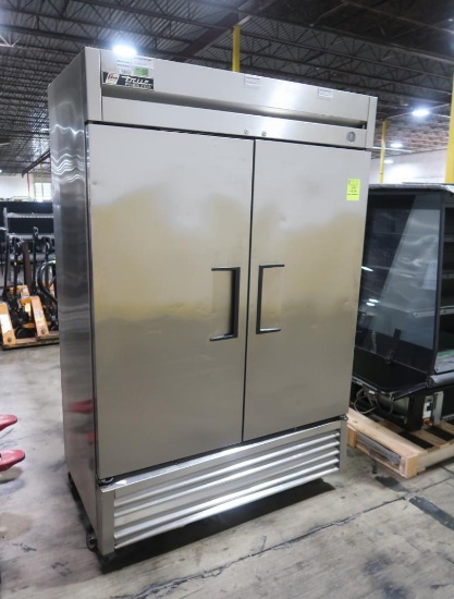 True 2-stainless door freezer