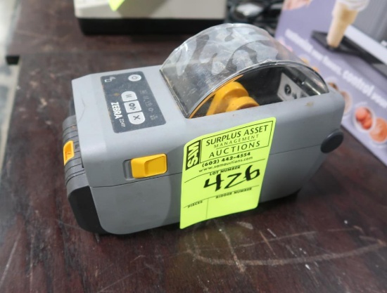 Zebra bar code printer