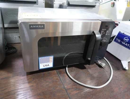 Amana commercial microwave
