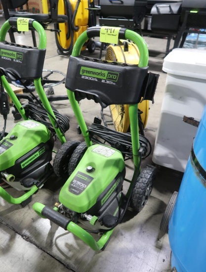 Greenworks pressure washer, missing hose & wand