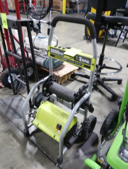Ryobi pressure washer, missing hose & wand