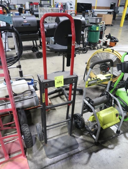 hand truck- convertible from 2-wheel to 4-wheel