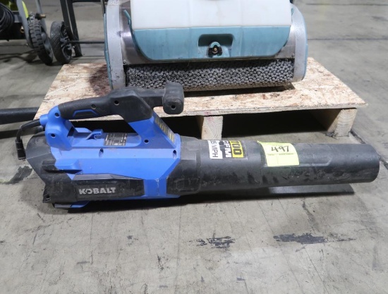 Kobalt leaf blower