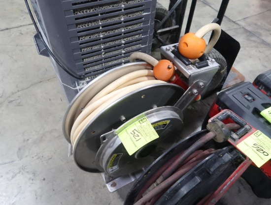 stainless hose reel