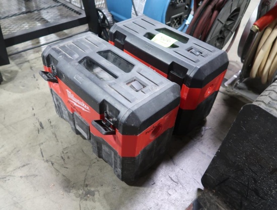 Milwaukee portable vacuums, base only