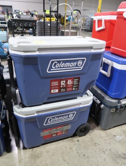 Coleman Classic coolers