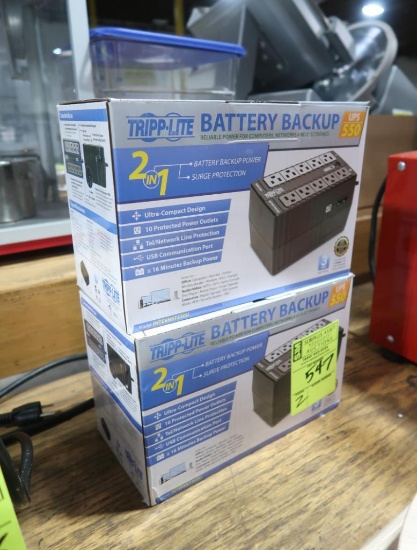 Tripp Lite battery backups/surge protectors
