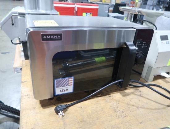 Amana commercial microwave oven