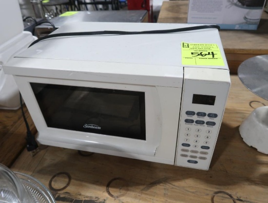 Sunbeam microwave oven