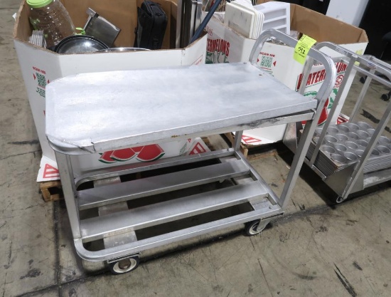 aluminum stocking cart