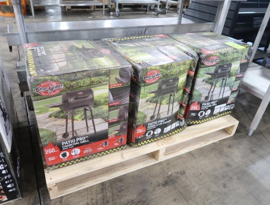 Char-Griller Patio Pro charcoal grills