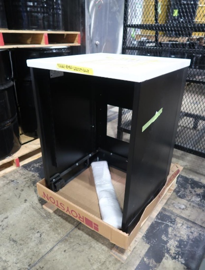 Royston steel cabinet w/ solid surface top