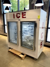 LEER GLASS DOOR ICE MERCHANDISER
