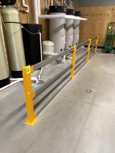 3 SECTIONS OF GUARD RAILING