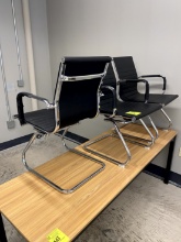 FAUX LEATHER OFFICE CHAIRS