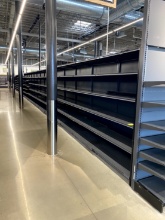 88FT RUN OF LOZIER WALL SHELVING