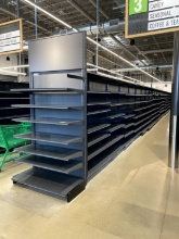 88FT RUN OF LOZIER WALL SHELVING