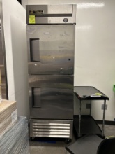 TRUE TWO VERTICAL DOOR STAINLESS FREEZER