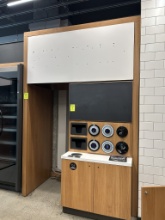 BEVERAGE STATION MILLWORK ENCLOSURE