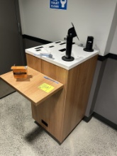 PORTABLE CUSTOMER SERVICE KIOSK