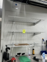 46IN X 15IN WIRE WALL SHELVES