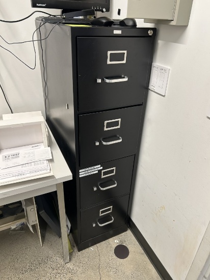 HON FOUR DRAWER FILE CABINET