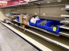 ALL CONTENTS OF SHELVES EXCEPT PRICING LABEL GUNS