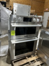 SIGNATURE KITCHEN SUITE STACKED ELECTRIC MICROWAVE AND RANGE